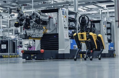 寶馬工廠 新員工 機器狗上線 可及時檢測安全隱患